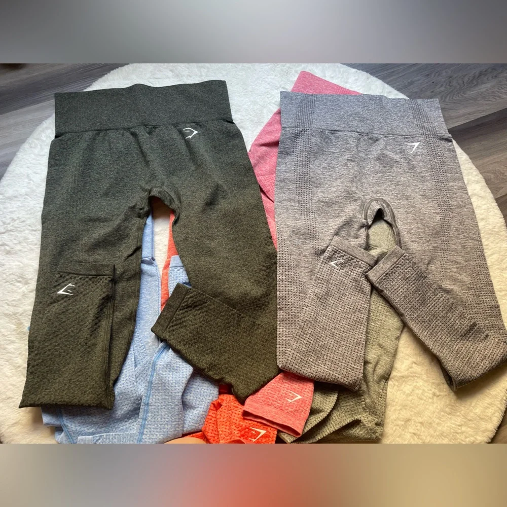 Gymshark vital Seamless Leggings - Multi Color bundle M - Picture 3 of 7